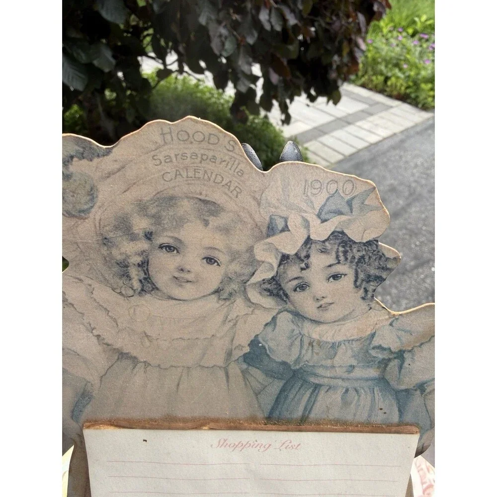 6 Vintage 1940s Hallmark Paper Doll Set with Cut Outs & Greeting Cards Bundle
